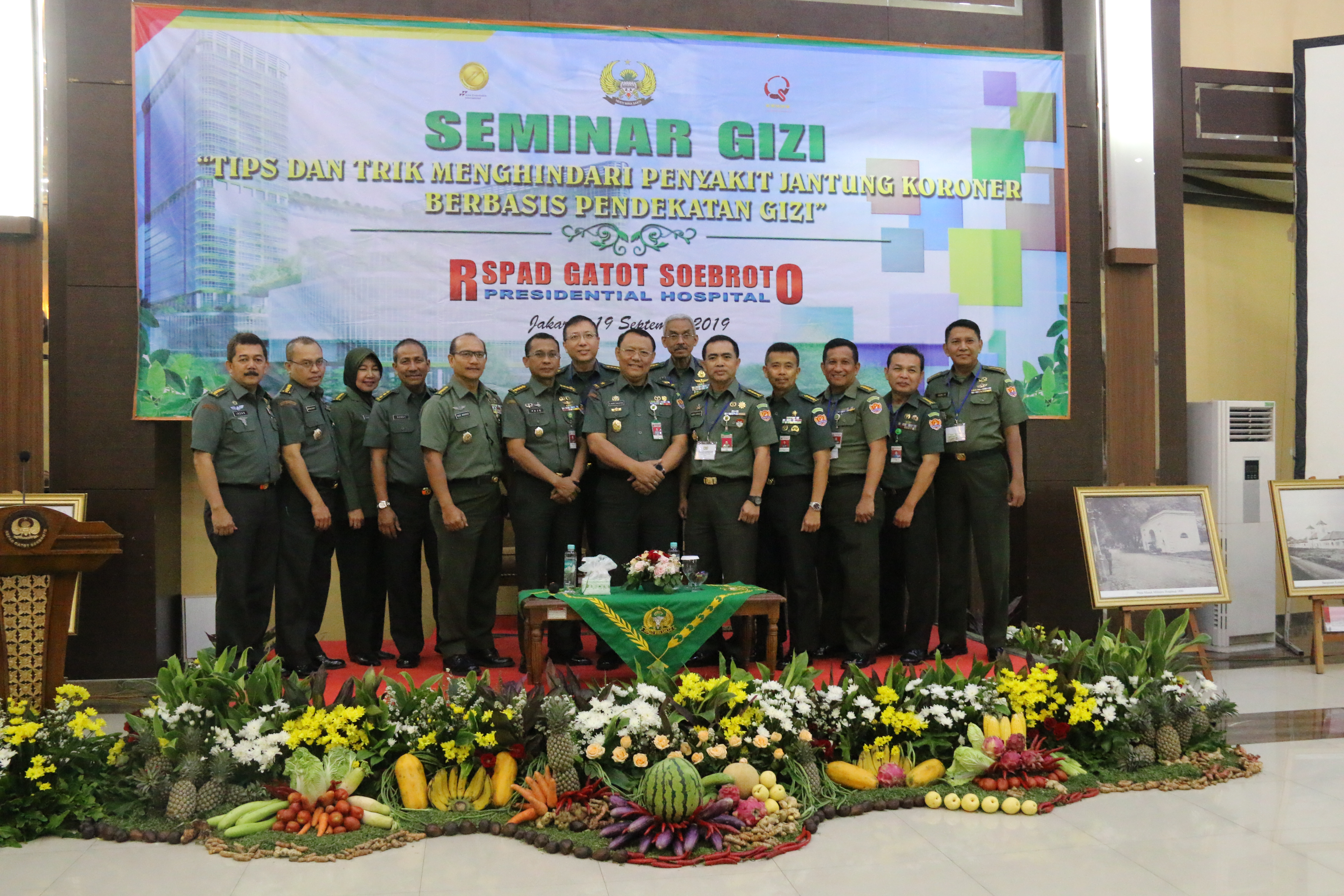 Seminar Gizi di RSPAD Gatot Soebroto