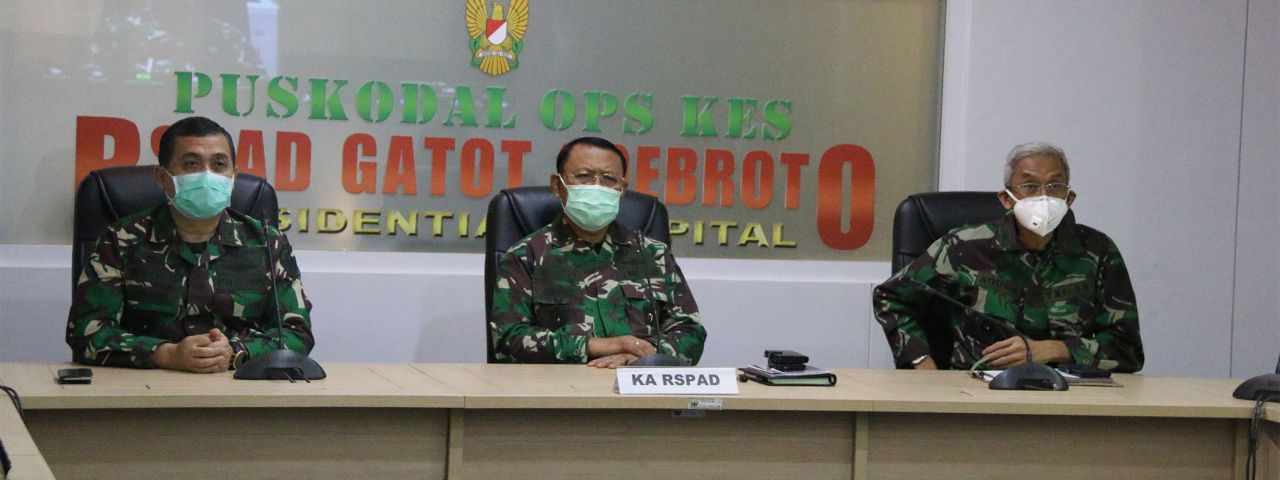 RSPAD Gatot Soebroto Hadiri Giat Training of Trainer  Vaksinasi Covid-19 di Lingkungan TNI