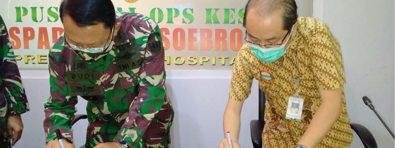 Penandatanganan PKS antara RSPAD Gatot Soebroto dan BPJS Kesehatan