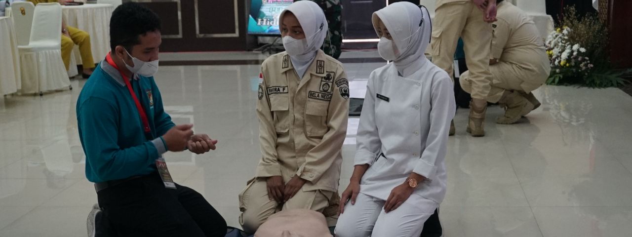 Pembukaan Pelatihan BHD di RSPAD Gatot Soebroto