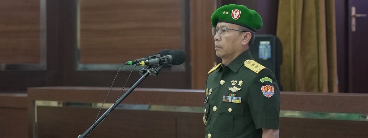 LAPORAN KORPS PELEPASAN DAN PENERIMAAN SERTA SERTIJAB PATI DAN PAMEN GOLONGAN IV/KOLONEL