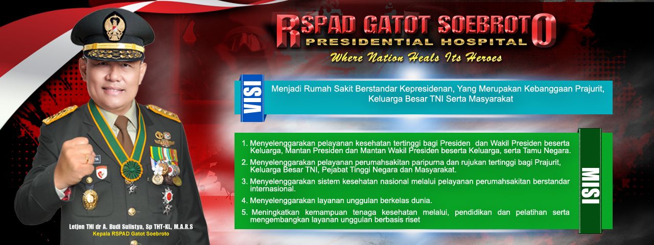 Pimpinan RS Kepresidenan RSPAD Gatot Soebroto