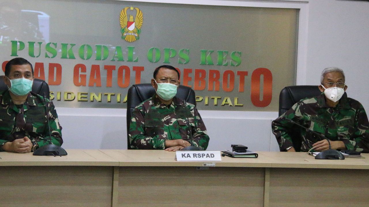 RSPAD Gatot Soebroto Hadiri Giat Training of Trainer  Vaksinasi Covid-19 di Lingkungan TNI