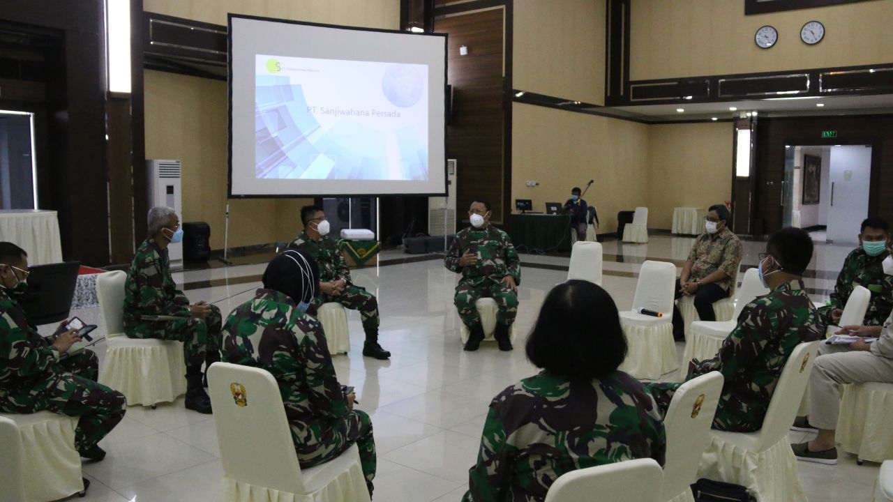 Rapat Persiapan Rumah Sakit Lapangan RSPAD Gatot Soebroto