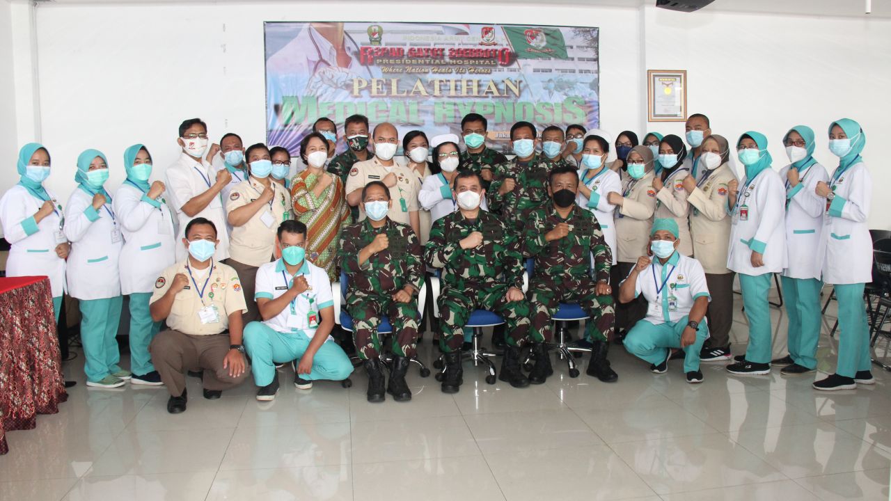 RSPAD Gatot Soebroto Gelar Pembukaan Pelatihan Medical Hypnosis