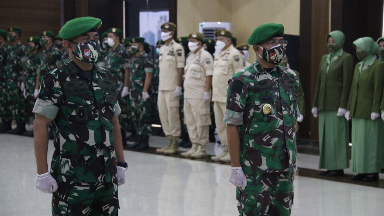 Serah Terima Jabatan Perwira Tinggi RSPAD Gatot Soebroto