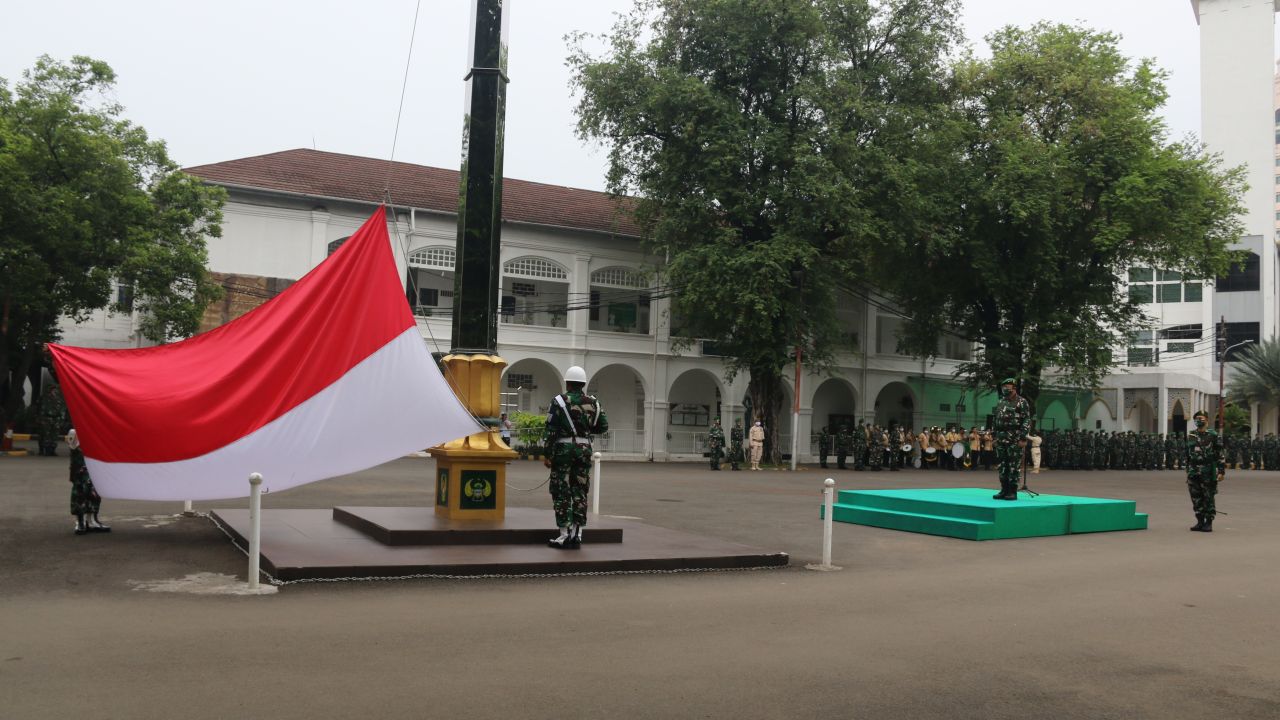 Pelaksanaan Upacara Bendera 17 Juni 2022 di RSPAD Gatot Soebroto