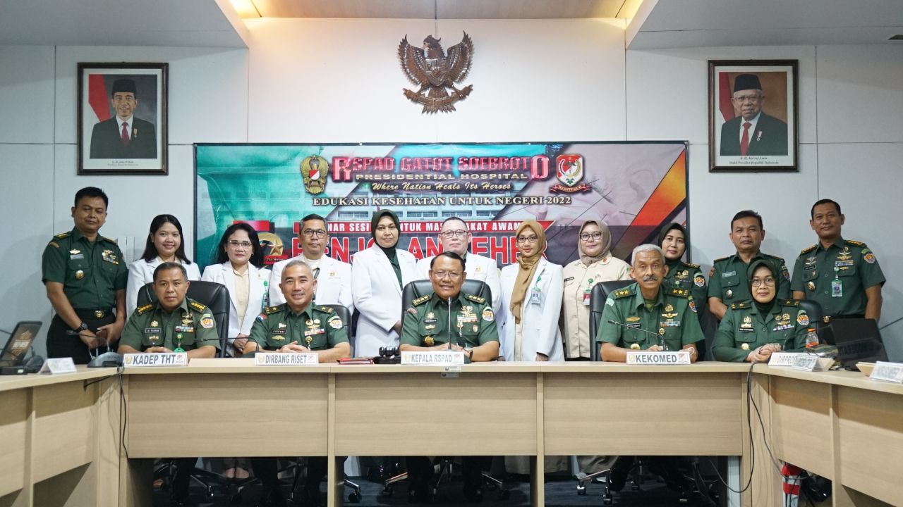 Webinar Sesi 11 RSPAD Gatot Soebroto  “Benjolan Leher Pada Kanker Nasofaring”