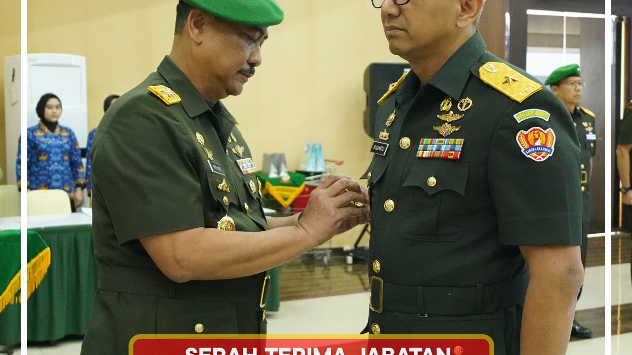 SERAH TERIMA JABATAN PERWIRA TINGGI RSPAD GATOT SOEBROTO