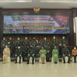 RSPAD Gatot Soebroto Gelar Pelepasan Purnabakti Militer dan ASN T.A. 2021